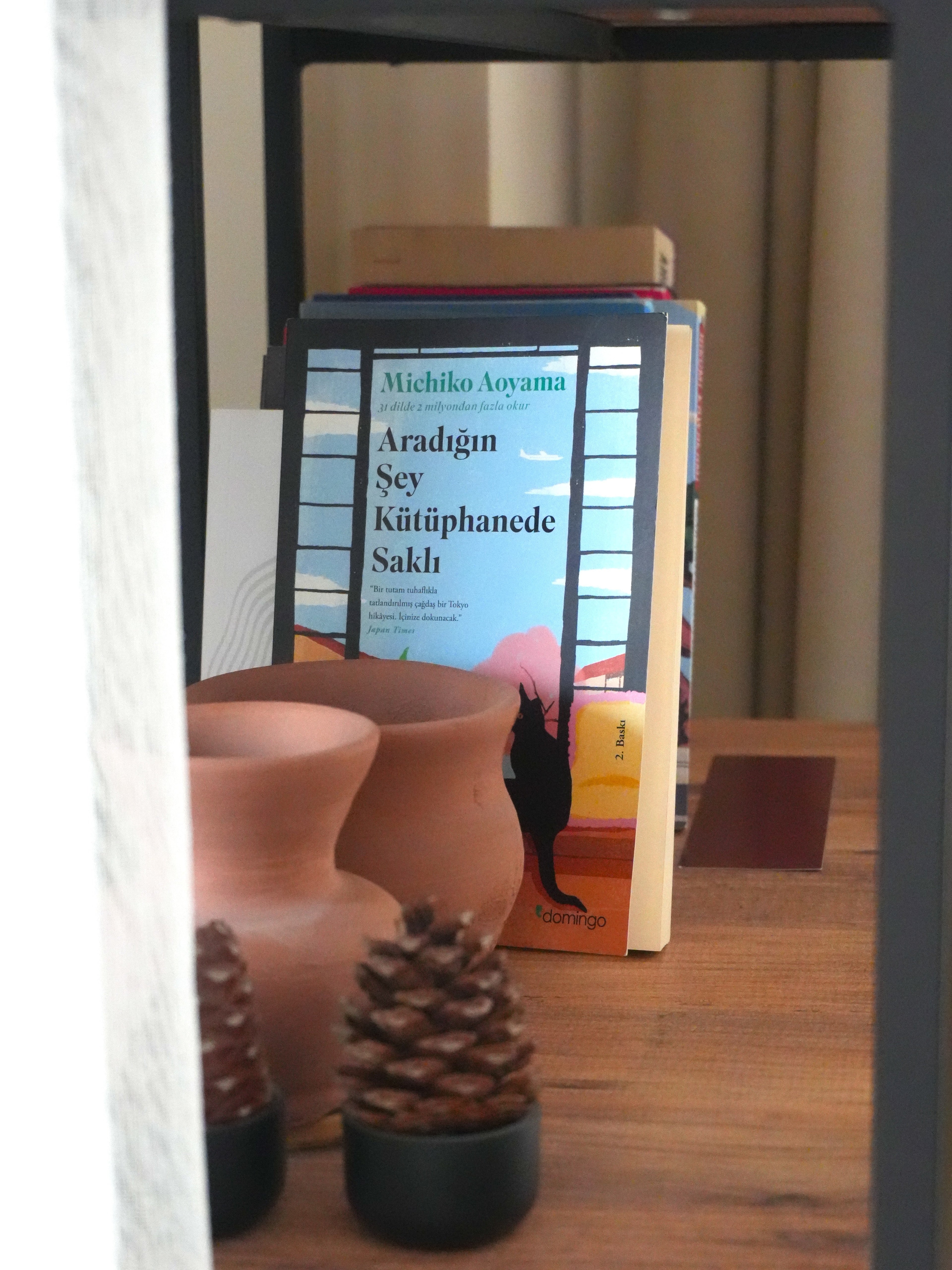 kütüphanede duran bir kitap adı aradığın şey kütüphanede saklı
