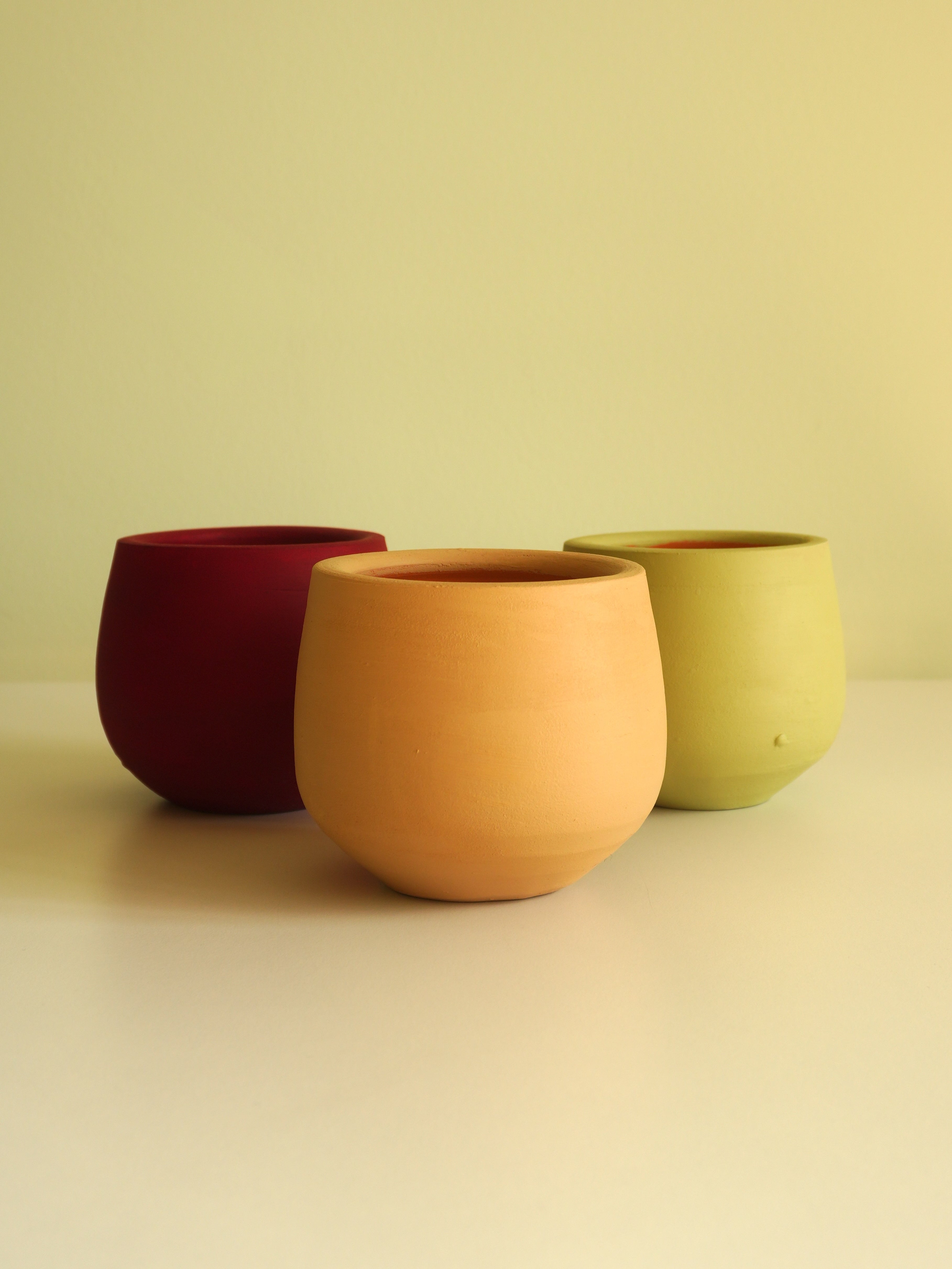 Terracota Sedir Ağacı Kokulu Artizan Soya Mum - 500 gr